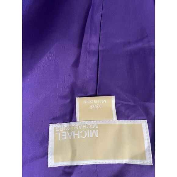 Michael Michael Kors XS multicolor 3 button 3/4 length jacket - Picture 7 of 8